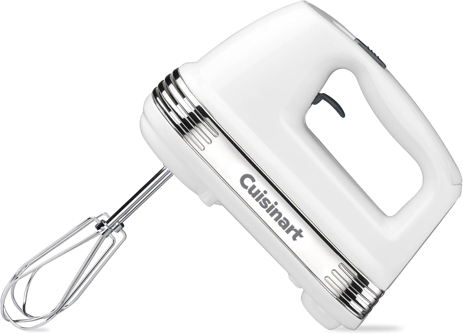 Cuisinart Power Advantage 5-Speed Hand Mixer, 220W, Extra-Long Dishwasher-Safe Beaters, HM-50, White